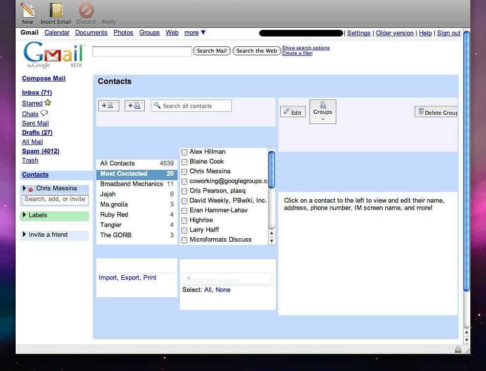 Old Gmail